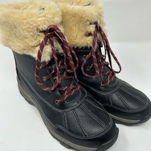 Clarks Fur Lined Winter Boots 10W